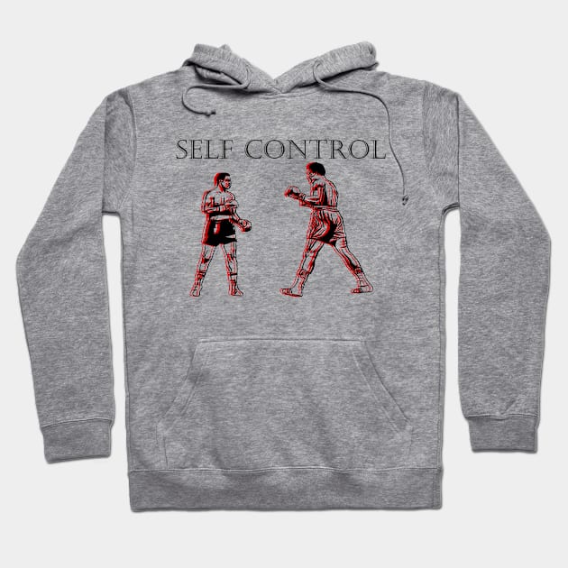 self control Hoodie by Visualoctane 